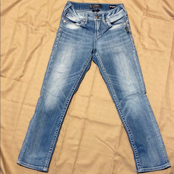 Silver Jeans Denim - Silver Suki high rise Capri